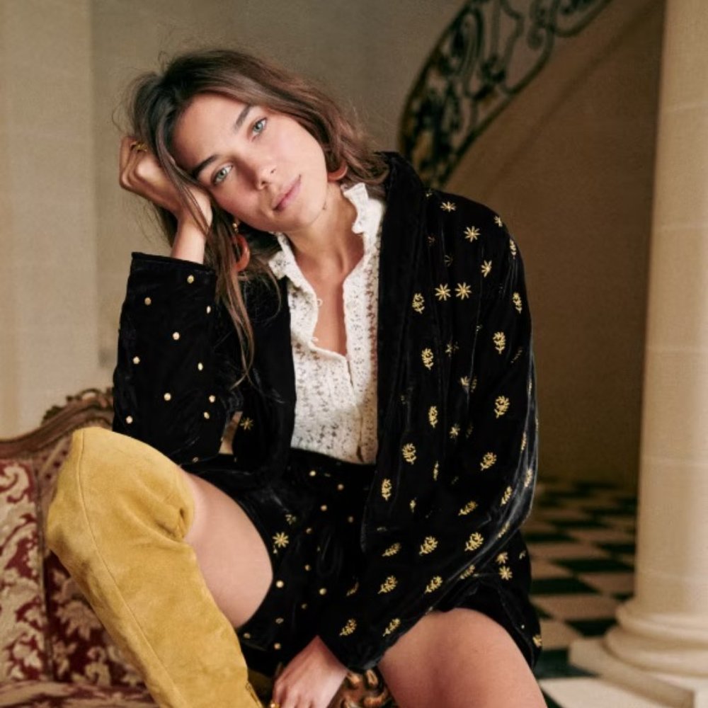 *SOLD* NWOT  Sezane Odesa Jacket Sz 34